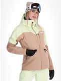 Miniatura Picture, Sitkah chaqueta de esquí mujeres Lime Cream Roebuck marrón, verde 