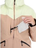 Miniatura Picture, Sitkah chaqueta de esquí mujeres Lime Cream Roebuck marrón, verde 