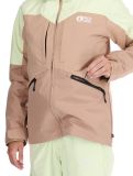 Miniatura Picture, Sitkah chaqueta de esquí mujeres Lime Cream Roebuck marrón, verde 