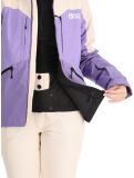 Miniatura Picture, Sitkah chaqueta de esquí mujeres Vanilla Paisley Purple beige, púrpura 