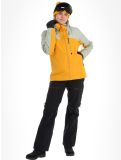 Miniatura Picture, Sylva 3L chaqueta de esquí hardshell mujeres Autumn Blaze amarillo, verde 