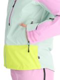 Miniatura Picture, Sylva 3L chaqueta de esquí hardshell mujeres Orchid Silt Green Acid Lime gris, rosa, verde 