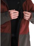 Miniatura Picture, Track chaqueta de esquí hombres Andorra-Raven Grey borgoña 