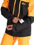 Miniatura Picture, Track chaqueta de esquí hombres Carrot Black naranja, negro 