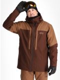 Miniatura Picture, Track chaqueta de esquí hombres Chicory Coffee Cocoa beige 