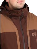 Miniatura Picture, Track chaqueta de esquí hombres Chicory Coffee Cocoa beige 