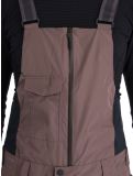 Miniatura Picture, U66 Bib pantalones de esquí hardshell BIB hombres Plum Truffle marrón 