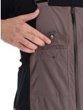 Miniatura Picture, U66 Bib pantalones de esquí hardshell BIB hombres Plum Truffle marrón 