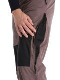 Miniatura Picture, U66 Bib pantalones de esquí hardshell BIB hombres Plum Truffle marrón 