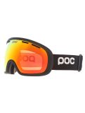 Miniatura POC, Fovea gafas de esquí unisex Uranium Black / Partly Sunny Orange naranja, negro 