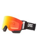 Miniatura POC, Nexal Mid gafas de esquí unisex Uranium Black / Partly Sunny Orange naranja, negro 