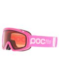 Miniatura POC, POCito Opsin gafas de esquí niños Fluorescent Pink / Partly Sunny Light Orange naranja, rosa 