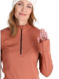 Miniatura Poederbaas, Arctic jersey mujeres Terracotta marrón 