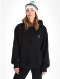 Miniatura Poederbaas, Arty Hoody sudadera mujeres Black negro 