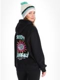 Miniatura Poederbaas, Arty Hoody sudadera mujeres Black negro 