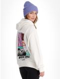 Miniatura Poederbaas, Arty Hoody sudadera mujeres Off White blanco 