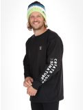 Miniatura Poederbaas, Arty Longsleeve sudadera hombres Black negro 