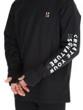 Miniatura Poederbaas, Arty Longsleeve sudadera hombres Black negro 