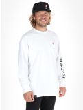 Miniatura Poederbaas, Arty Longsleeve sudadera hombres Off White blanco 