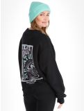 Miniatura Poederbaas, Arty Sweater sudadera mujeres Black negro 