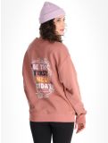 Miniatura Poederbaas, Arty Sweater sudadera mujeres Terracotta marrón 