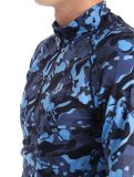 Miniatura Poederbaas, Camo jersey hombres Navy azul 