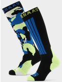 Miniatura Poederbaas, Camo Ski Socks 2-pack calcetines de esquí 2-pack unisex Blue Multi azul, multicolor 