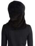 Miniatura Poederbaas, Fluffy Balaclava mascara de esqui unisex Black negro 