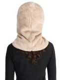 Miniatura Poederbaas, Fluffy Balaclava mascara de esqui unisex Sand beige 