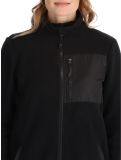 Miniatura Poederbaas, Four Seasons Fleece chaleco mujeres Black negro 