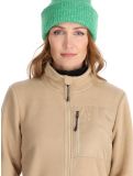 Miniatura Poederbaas, Four Seasons Fleece chaleco mujeres Sand beige 