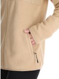 Miniatura Poederbaas, Four Seasons Fleece chaleco mujeres Sand beige 