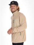 Miniatura Poederbaas, Four Seasons Fleece chaleco hombres Sand beige 