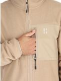 Miniatura Poederbaas, Four Seasons Fleece chaleco hombres Sand beige 