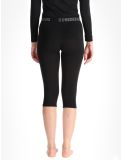 Miniatura Poederbaas, Lightweight Baselayer 3/4 pantalón termoactivo mujeres Black negro 