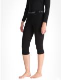 Miniatura Poederbaas, Lightweight Baselayer 3/4 pantalón termoactivo mujeres Black negro 