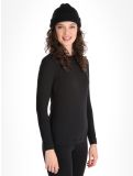 Miniatura Poederbaas, Lightweight Baselayer camisa termoactiva mujeres Black negro 