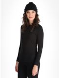 Miniatura Poederbaas, Lightweight Baselayer camisa termoactiva mujeres Black negro 