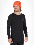 Miniatura Poederbaas, Lightweight Baselayer camisa termoactiva hombres Black negro 