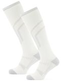 Miniatura Poederbaas, Lightweight Functional Ski Socks 2-pack calcetines de esquí 2-pack unisex White blanco 