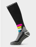 Miniatura Poederbaas, Tech Ski Socks Compress Merino Pro calcetines de compresión unisex Black negro 