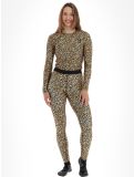 Miniatura Poederbaas, Thermo Animal pantalón termoactivo mujeres Panther Brown marrón 