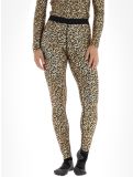 Miniatura Poederbaas, Thermo Animal pantalón termoactivo mujeres Panther Brown marrón 