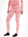 Miniatura Poederbaas, Thermo Animal pantalón termoactivo mujeres Zebra Pink rosa 