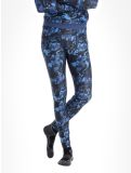 Miniatura Poederbaas, Thermo Camo pantalón termoactivo hombres Navy azul 