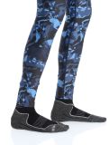 Miniatura Poederbaas, Thermo Camo pantalón termoactivo hombres Navy azul 