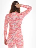 Miniatura Poederbaas, Thermo Animal camisa termoactiva mujeres Zebra Pink rosa 