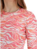 Miniatura Poederbaas, Thermo Animal camisa termoactiva mujeres Zebra Pink rosa 