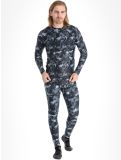 Miniatura Poederbaas, Thermo Camo camisa termoactiva hombres Black negro 