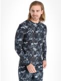 Miniatura Poederbaas, Thermo Camo camisa termoactiva hombres Black negro 